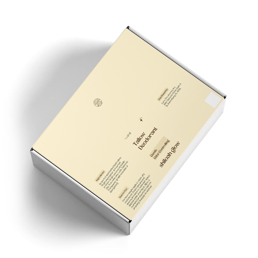 Natural Tallow Deodorant Stick