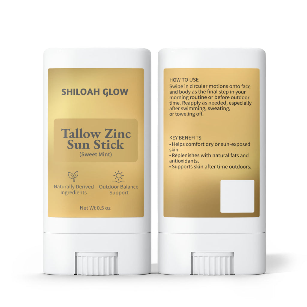2 Pack Tallow Zinc Sun Stick
