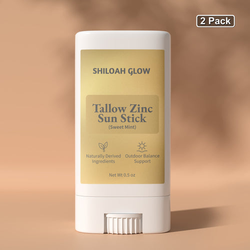 2 Pack Tallow Zinc Sun Stick