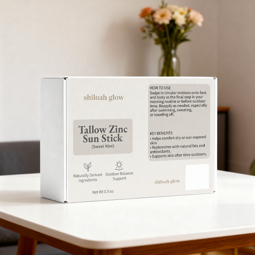 2 Pack Tallow Zinc Sun Stick