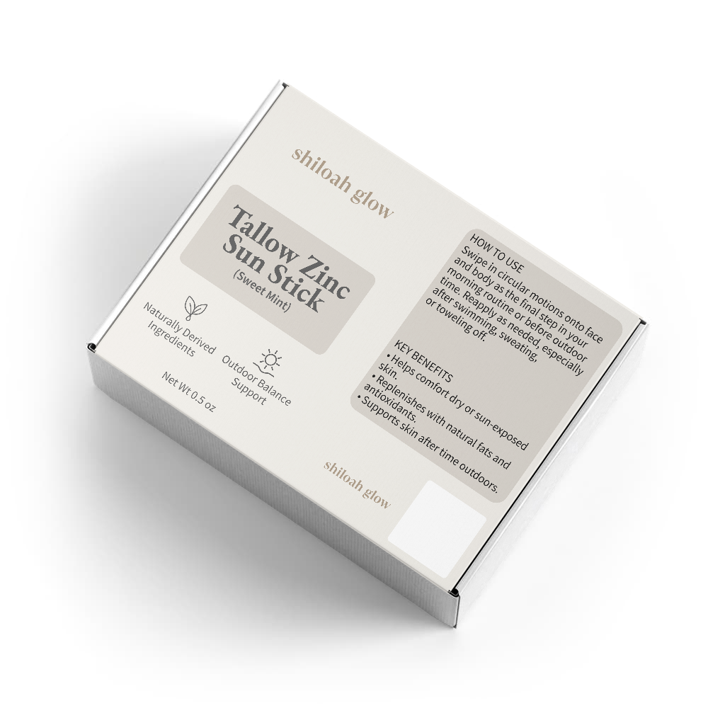 2 Pack Tallow Zinc Sun Stick