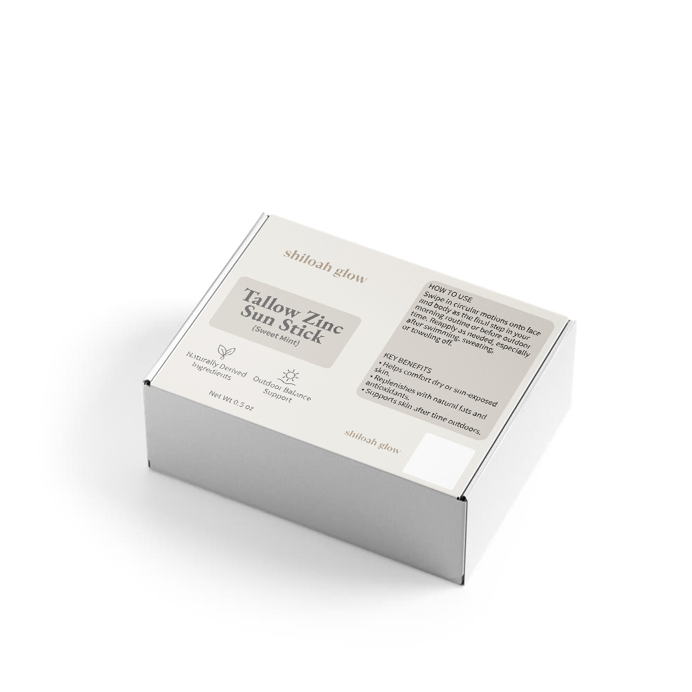 2 Pack Tallow Zinc Sun Stick