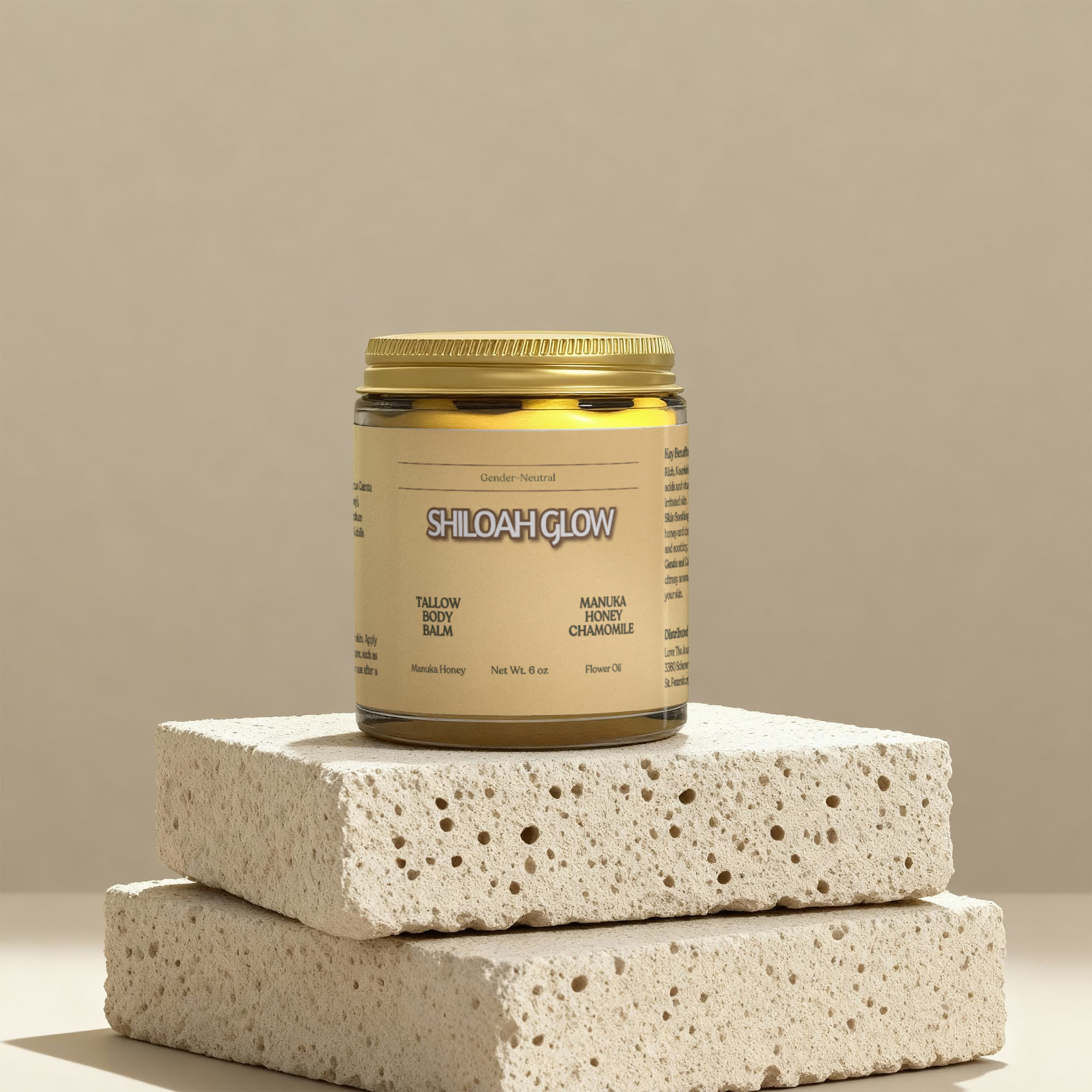 Manuka Honey Chamomile Tallow Body Balm