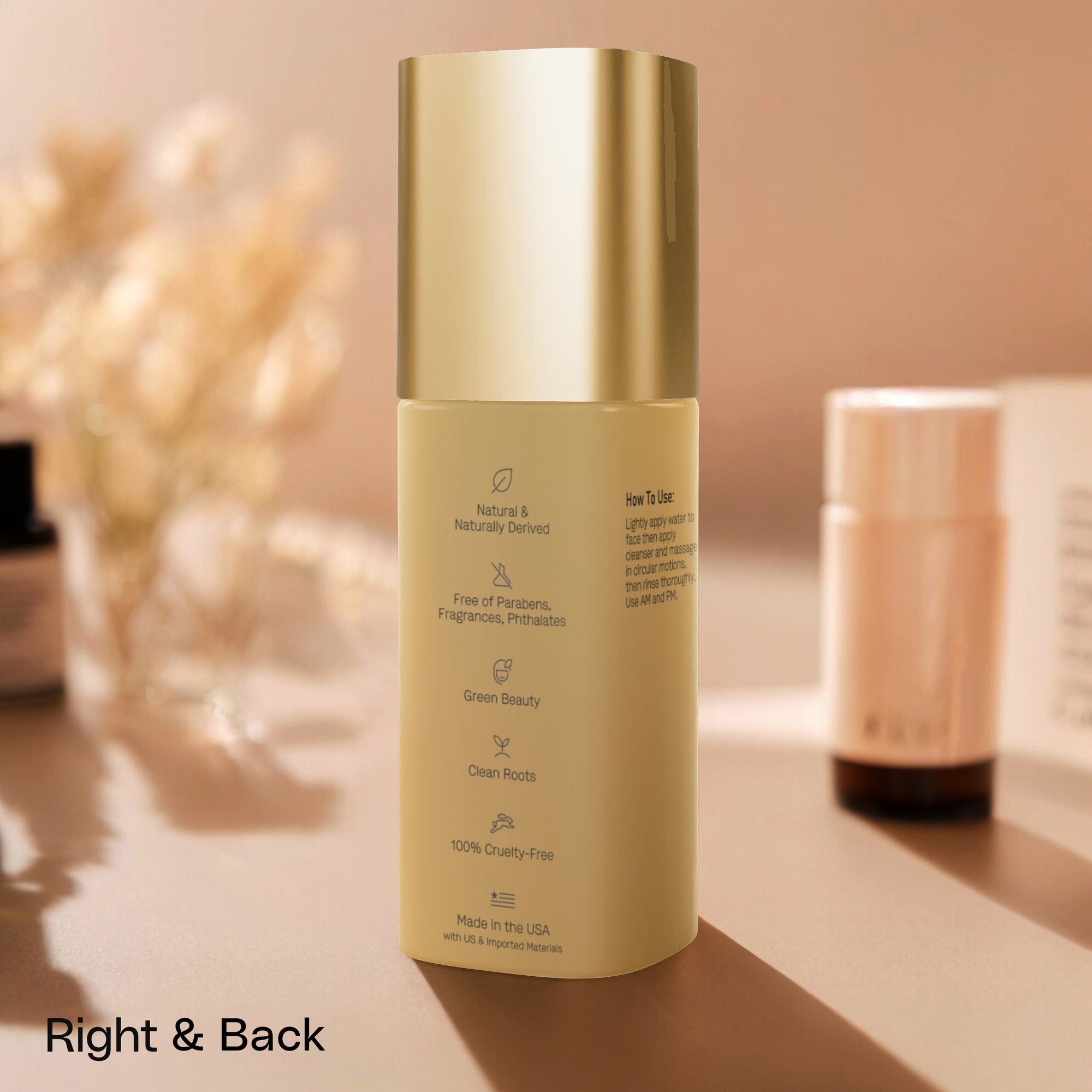 Milky Oil Foaming Cleanser Gold Cap