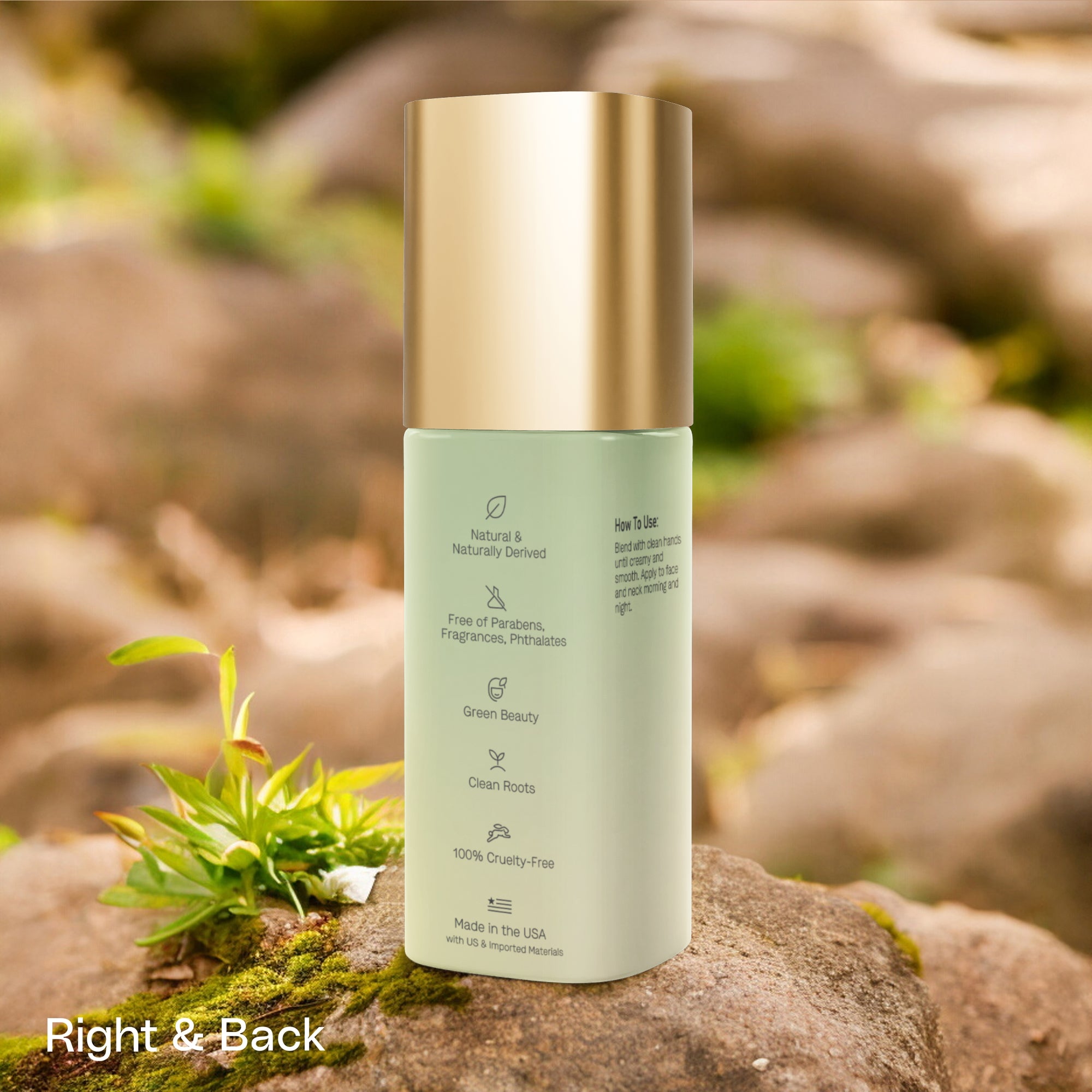 Brighten+Firm Eye Serum: Intensive Renewal Gold Cap