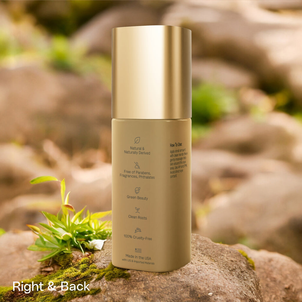 Brighten+Firm Eye Serum: Intensive Renewal Gold Cap
