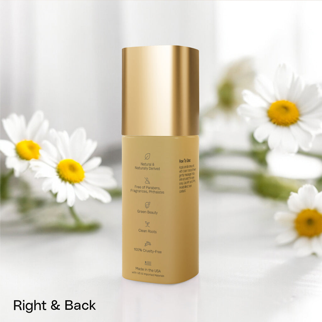 Brighten+Firm Eye Serum: Intensive Renewal Gold Cap