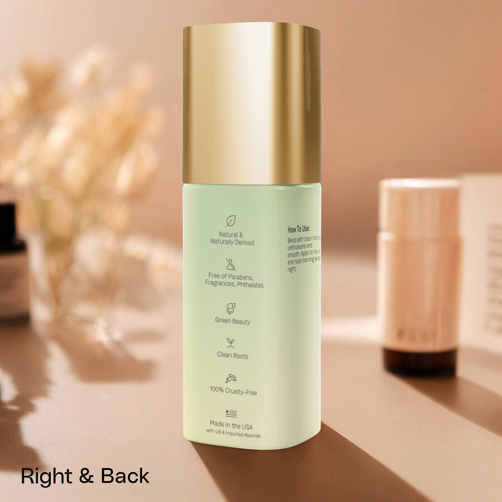 Brighten+Firm Eye Serum: Intensive Renewal Gold Cap