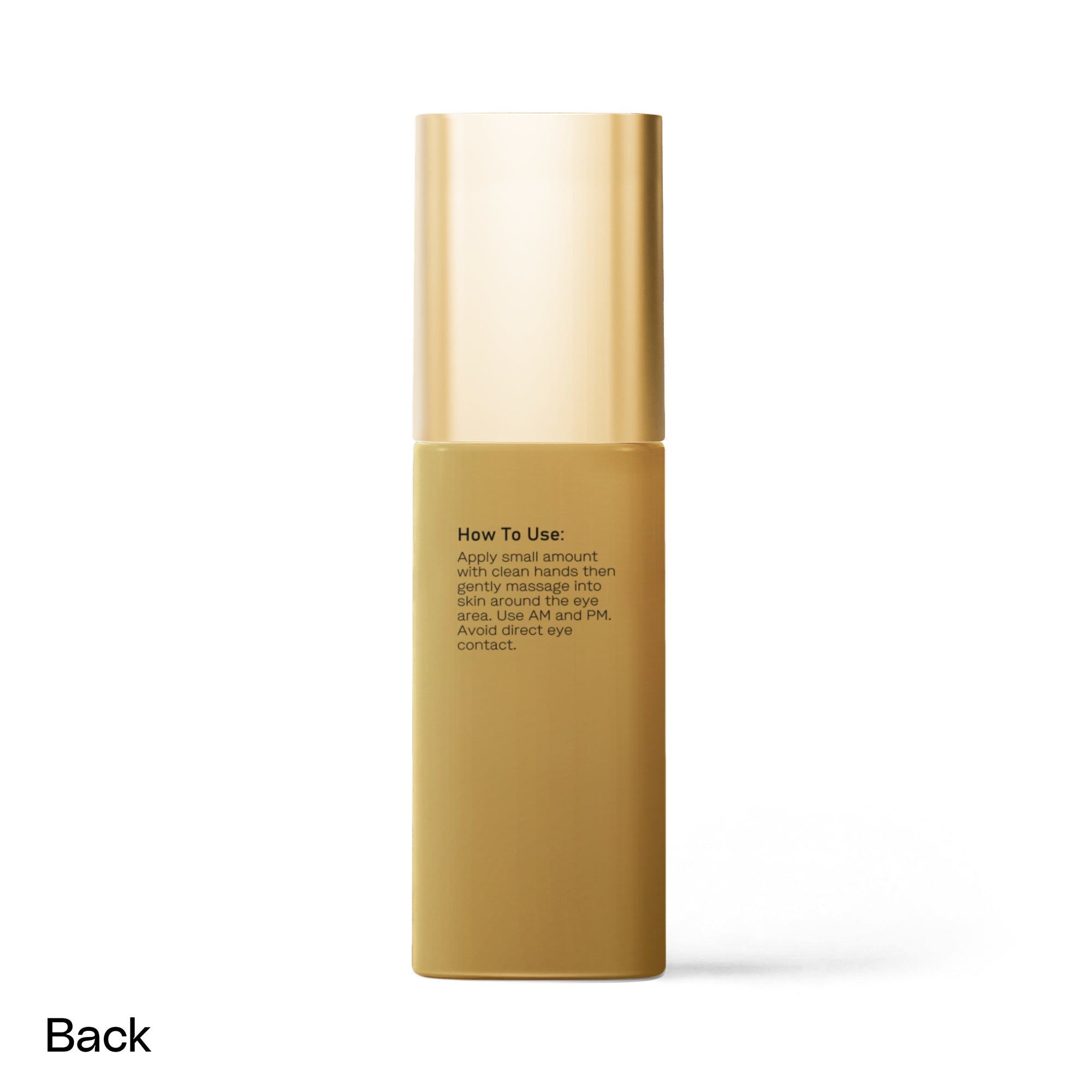 Brighten+Firm Eye Serum: Intensive Renewal Gold Cap