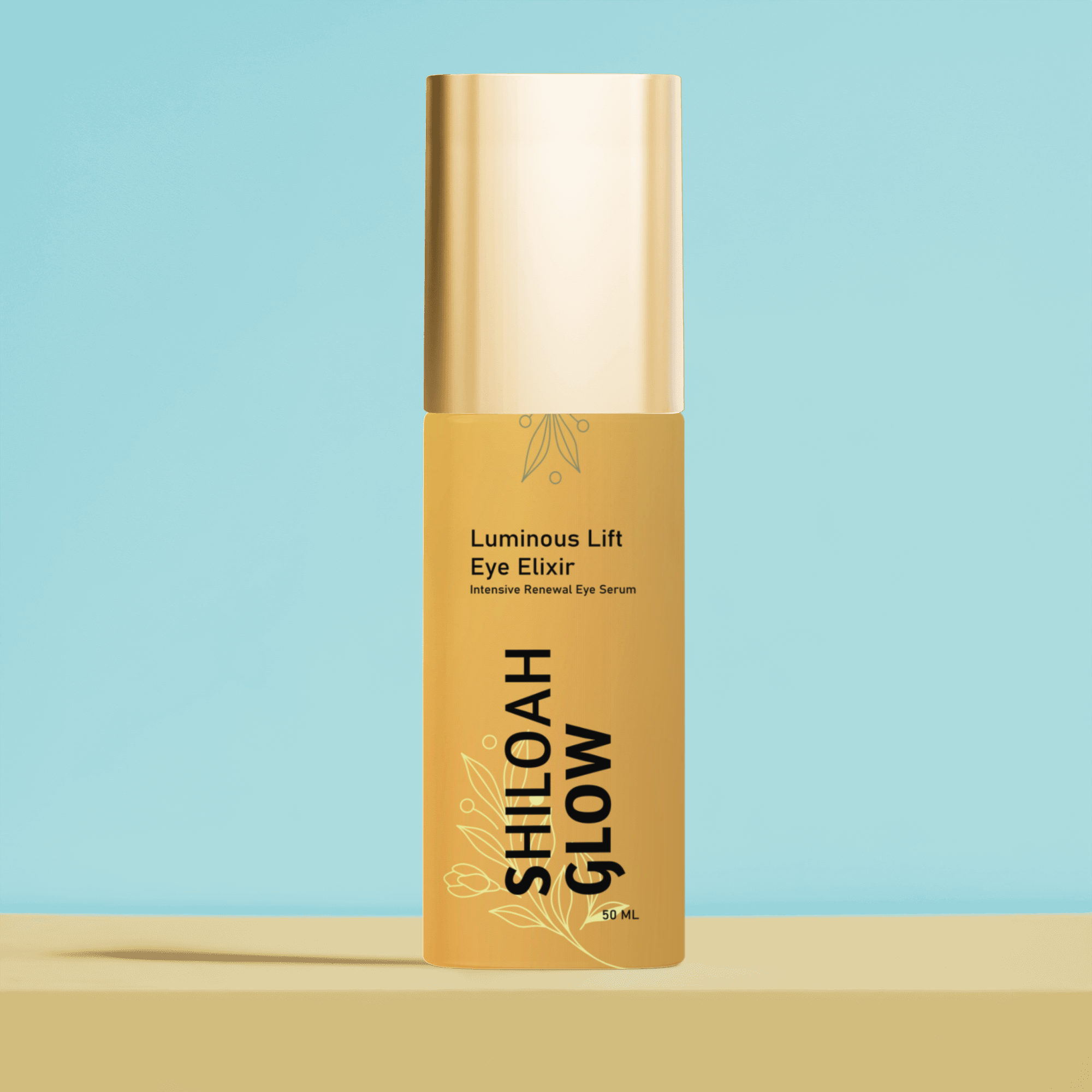Brighten+Firm Eye Serum: Intensive Renewal Gold Cap