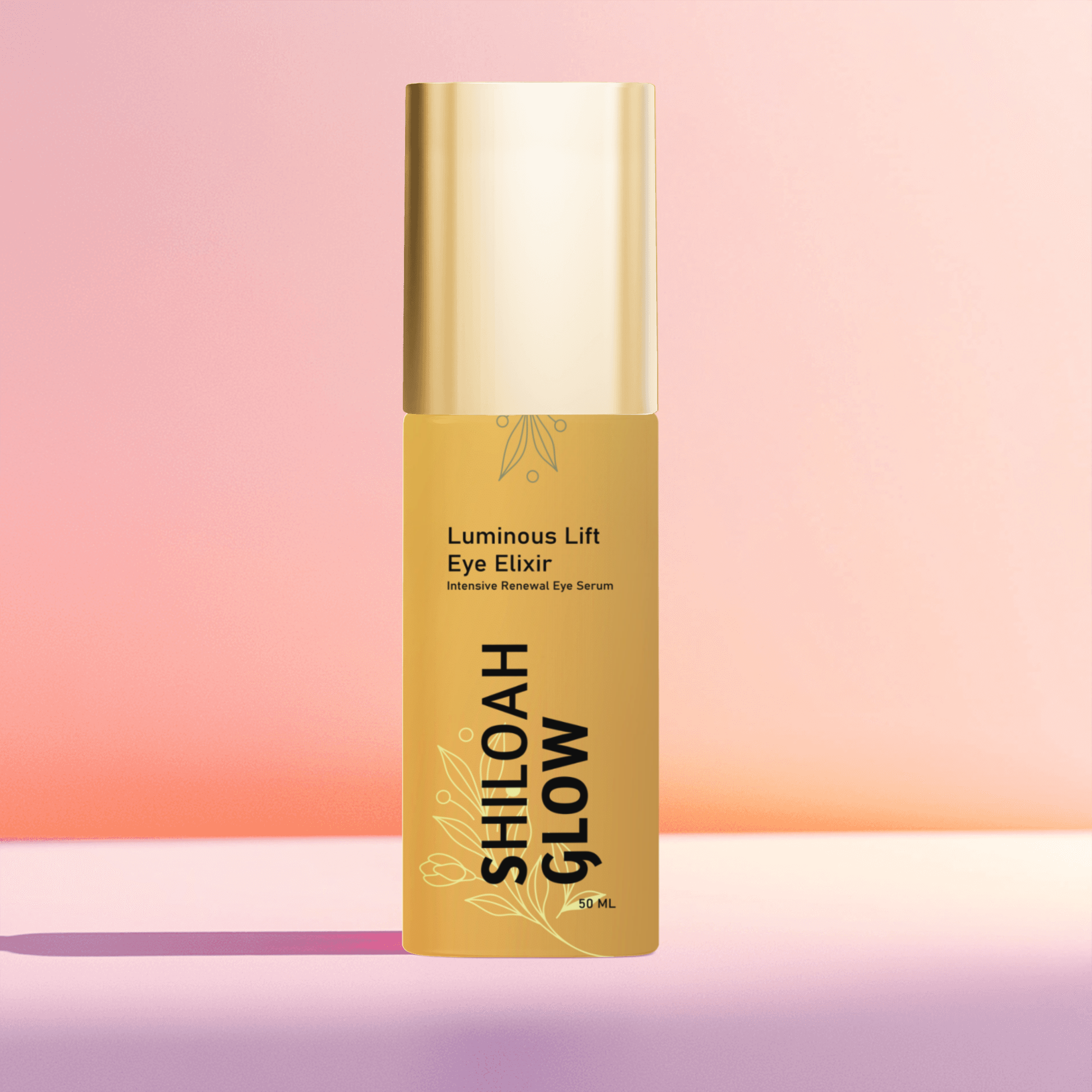 Brighten+Firm Eye Serum: Intensive Renewal Gold Cap