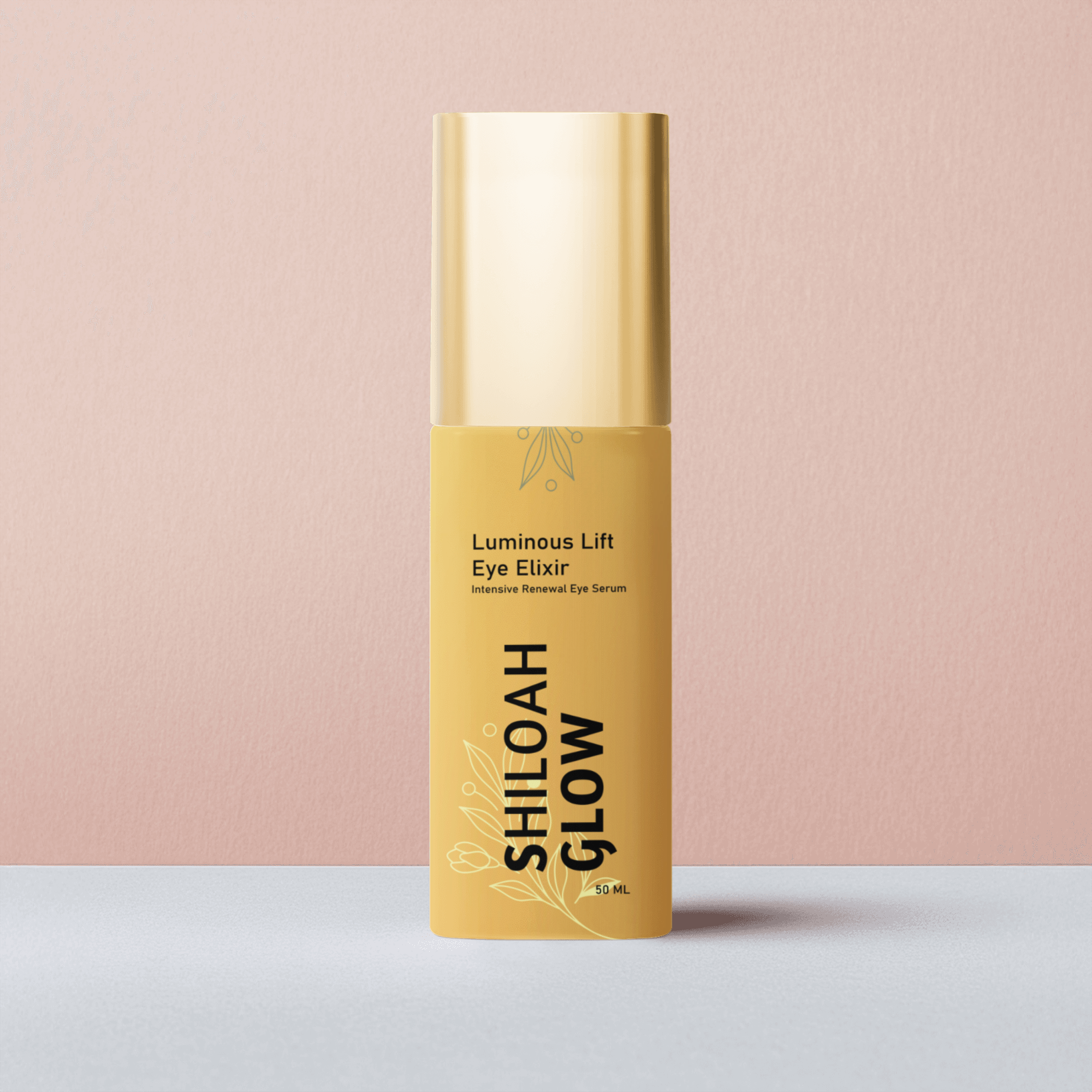 Brighten+Firm Eye Serum: Intensive Renewal Gold Cap