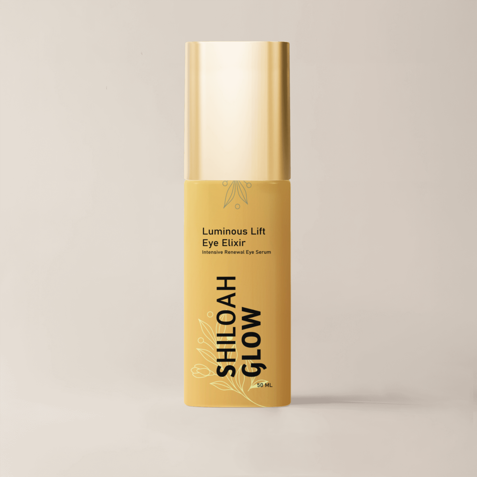 Brighten+Firm Eye Serum: Intensive Renewal Gold Cap