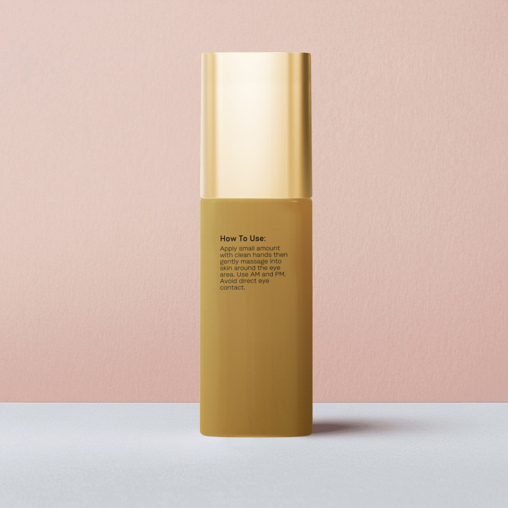 Brighten+Firm Eye Serum: Intensive Renewal Gold Cap