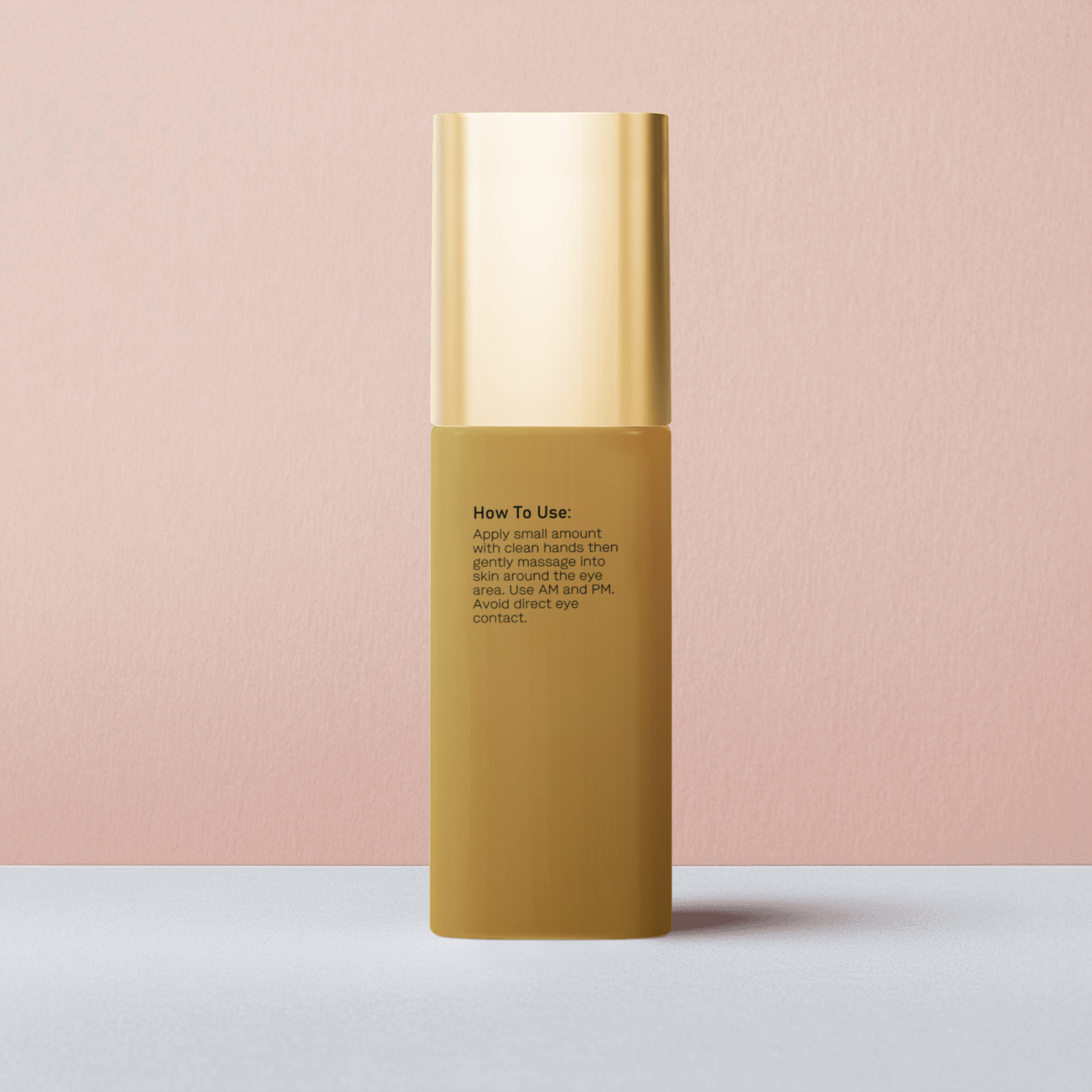 Brighten+Firm Eye Serum: Intensive Renewal Gold Cap