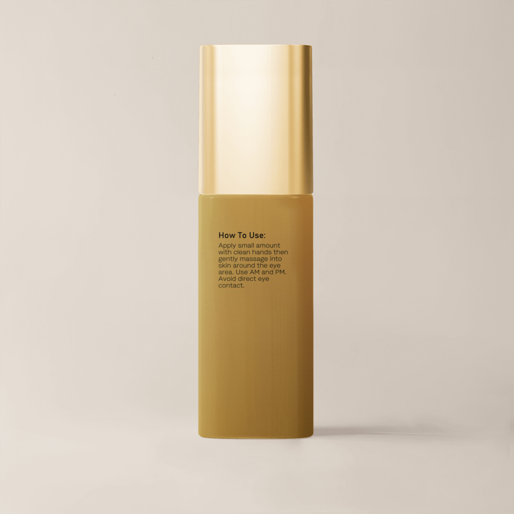 Brighten+Firm Eye Serum: Intensive Renewal Gold Cap