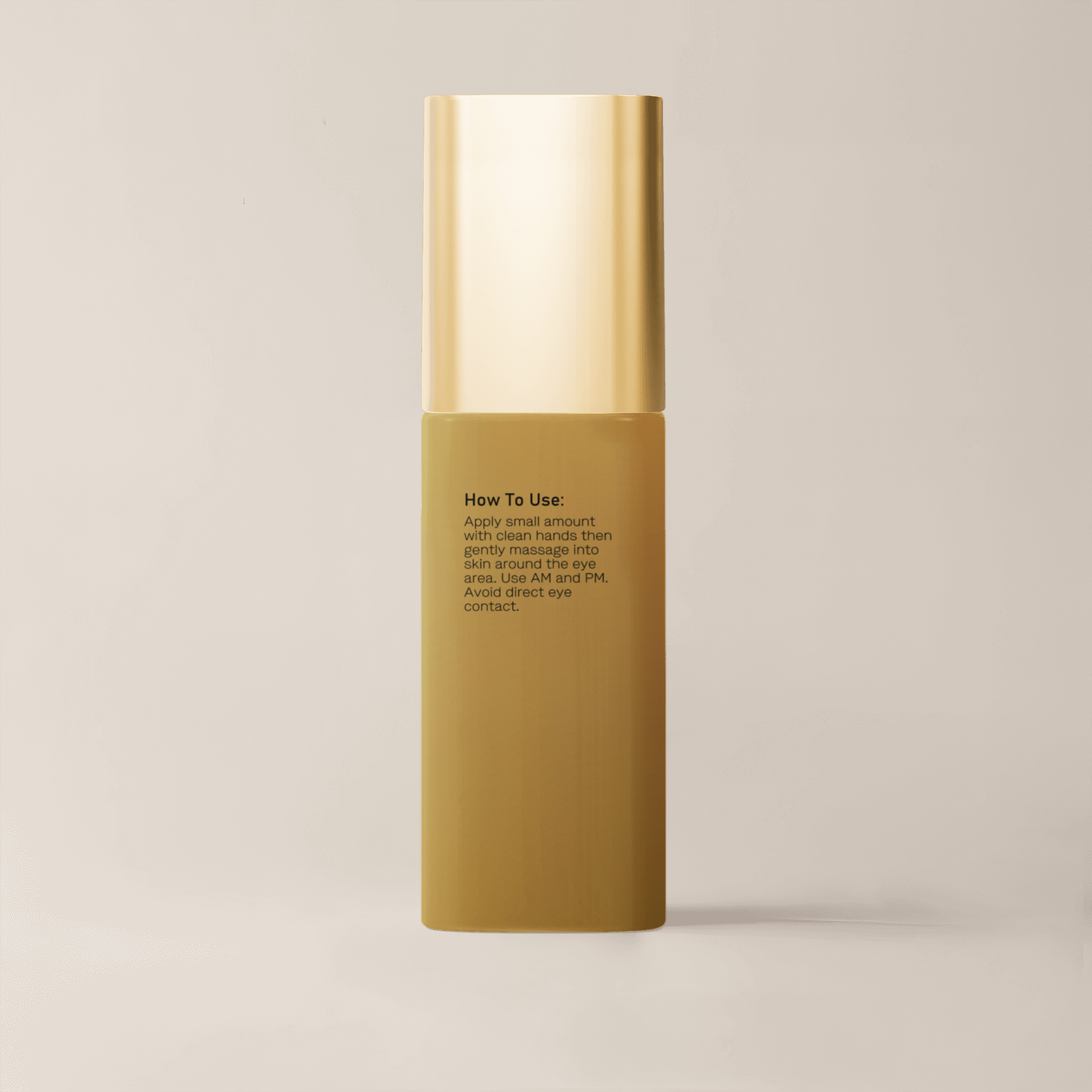 Brighten+Firm Eye Serum: Intensive Renewal Gold Cap