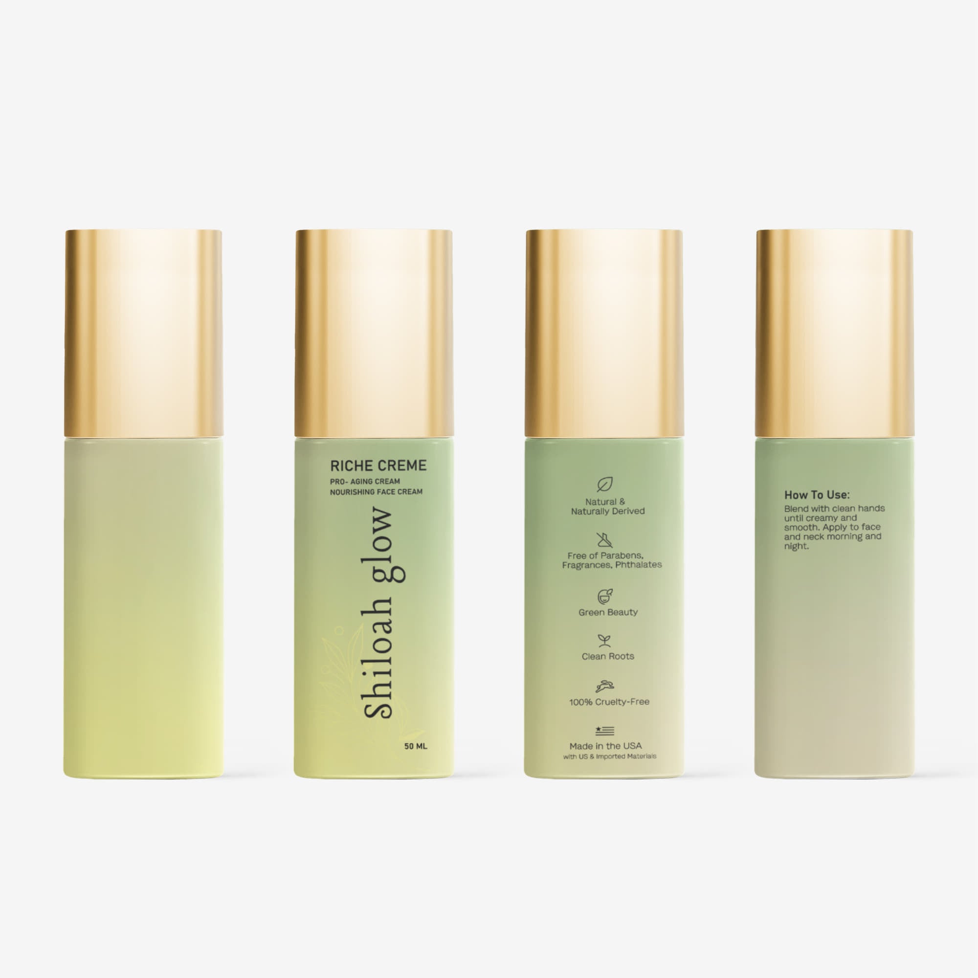 Brighten+Firm Eye Serum: Intensive Renewal Gold Cap