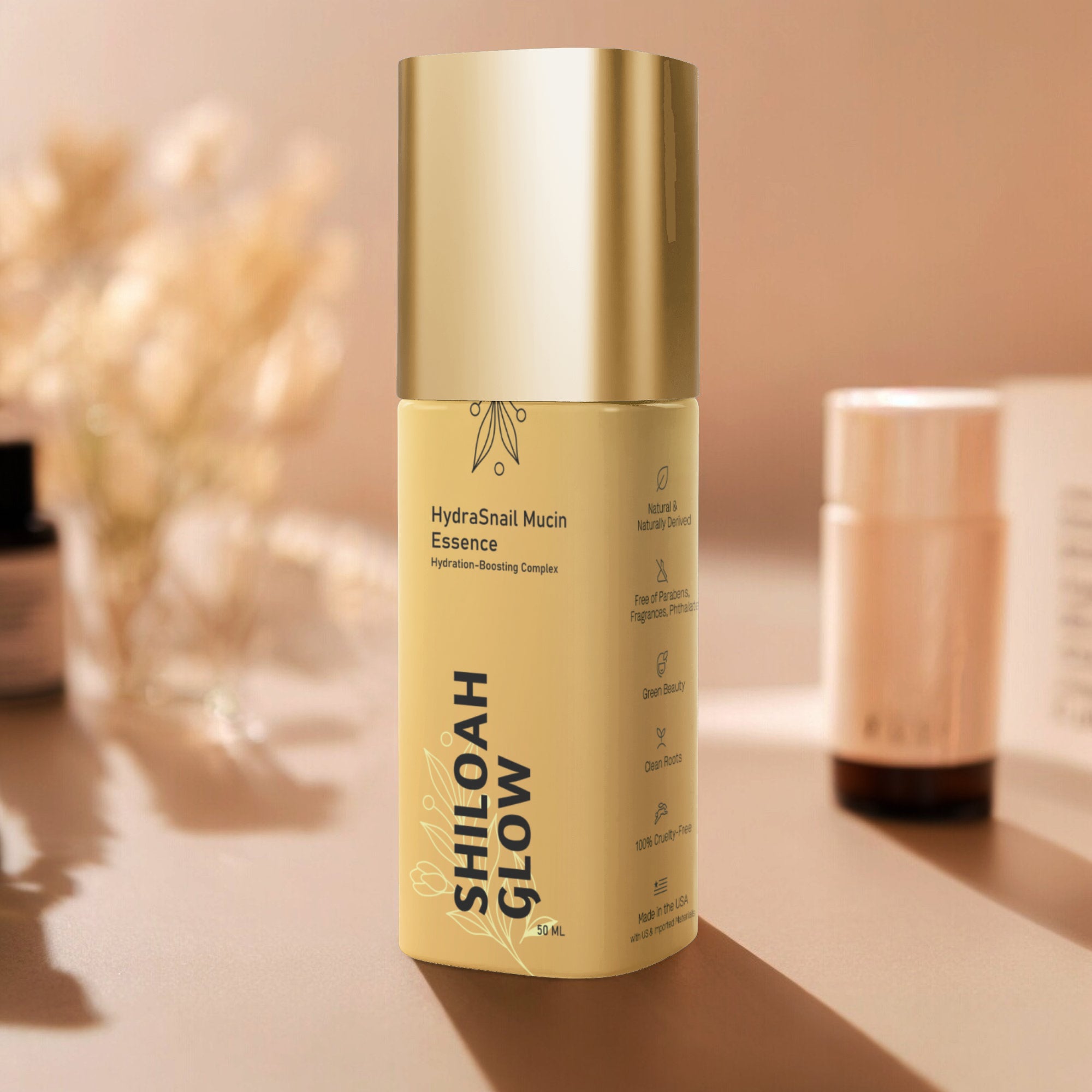 HydraSnail Mucin Essence Gold Cap